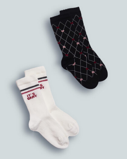 Set Due Paia Di Calzini