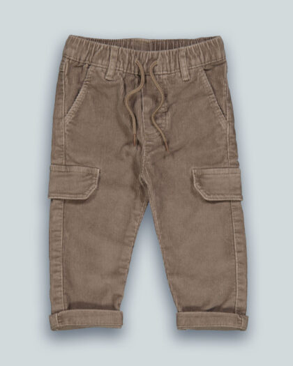 Pantaloni Velluto A Coste Elasticizzato