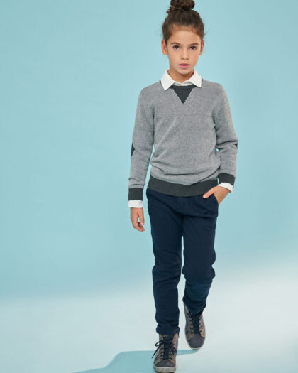 Pantaloni Tessuto Elasticizzato Chinos