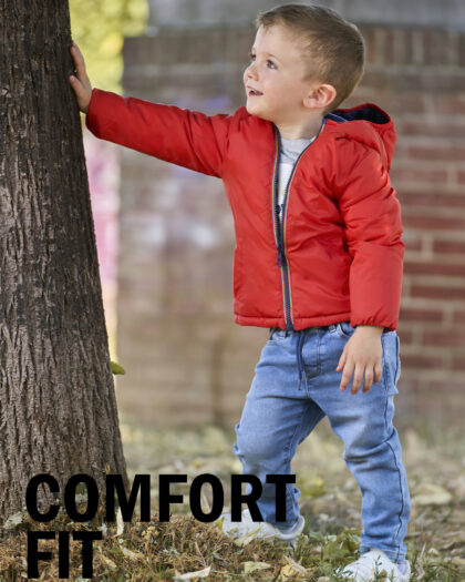 Pantaloni Felpa Effetto Denim