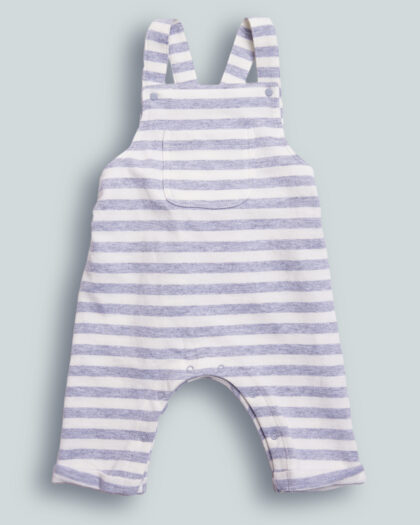 Salopette Felpa Rigata