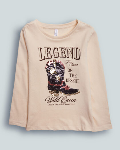 Tshirt Paillettes Reversibili