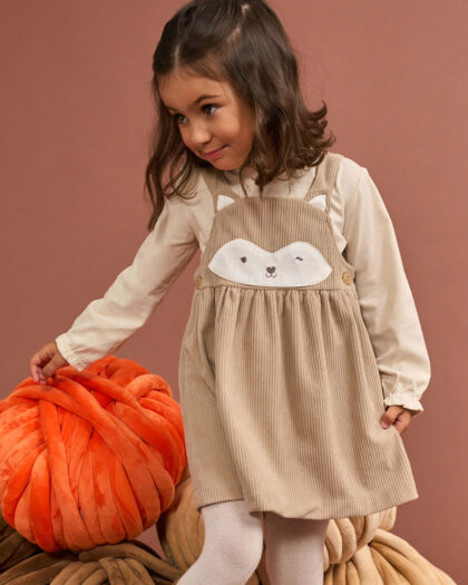 Salopette Gonna Velluto