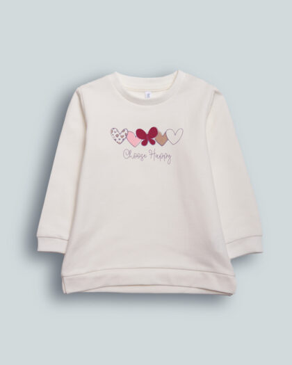 Maglia Girocollo Cuori