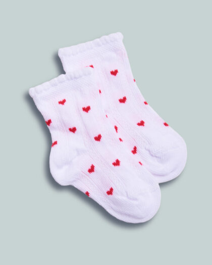 Calzino Cuori Neonata