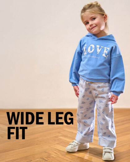 Pantaloni Fantasia Mirtilli