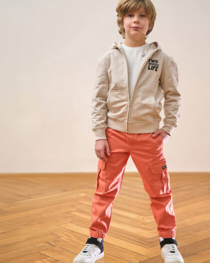 Pantaloni Drill Cargo Fit