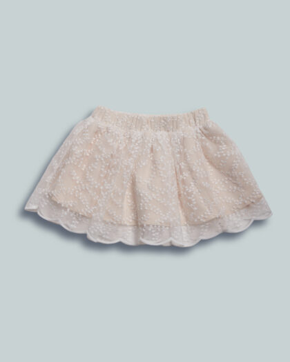 Gonna Tulle Ricamato